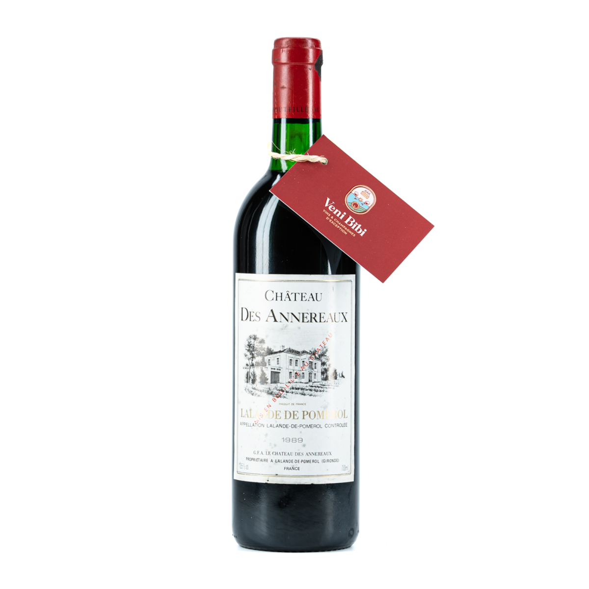 Château des Annereaux Rouge 1989