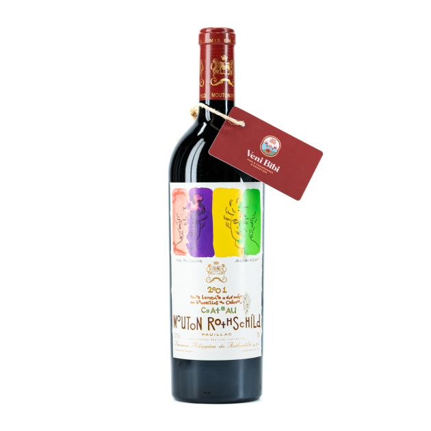 Château Mouton Rothschild 2001 pauillac Château Mouton Rothschild 2001 pauillac