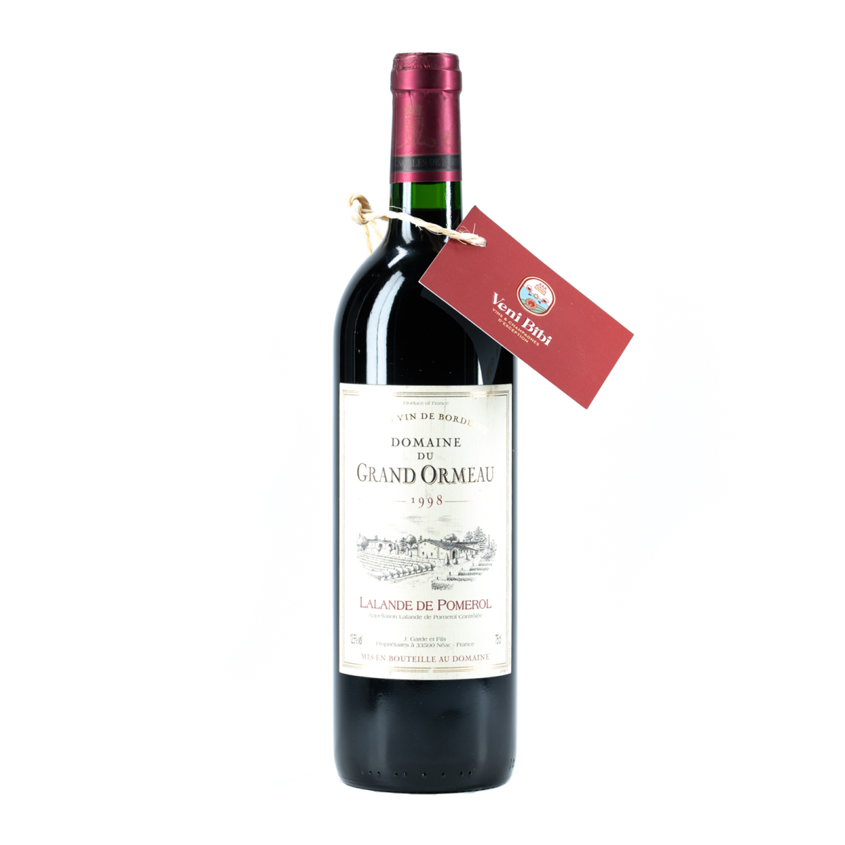 Domaine du Grand Ormeau 1998 lalande-de-Pomerol