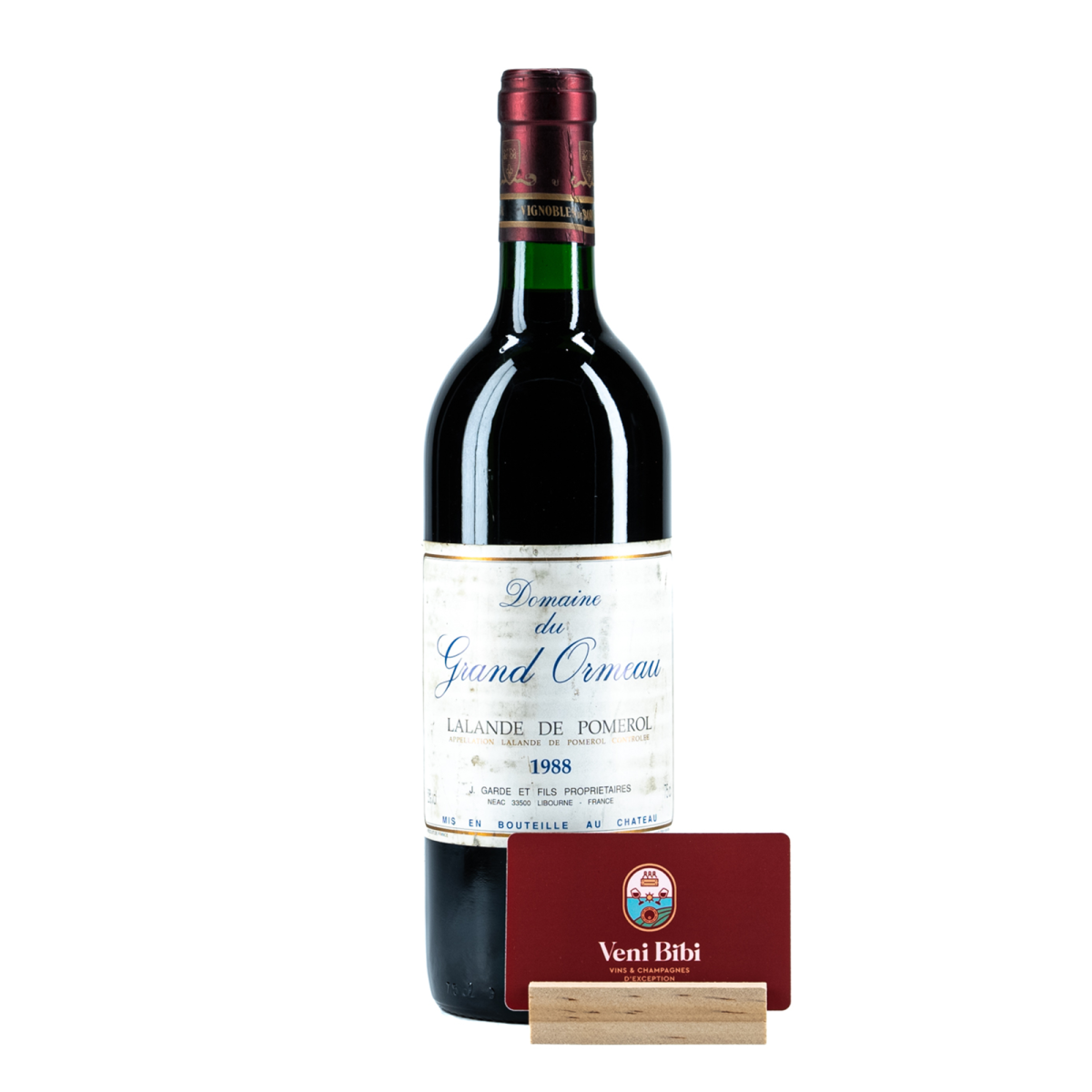 Domaine du Grand Ormeau 1988 Lalande-de-Pomerol